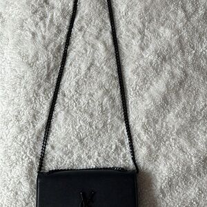 Black YSL Chain Bag